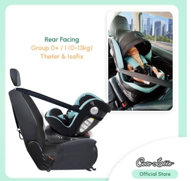 Cocolatte 360˚ Rotated Carseat CL 880