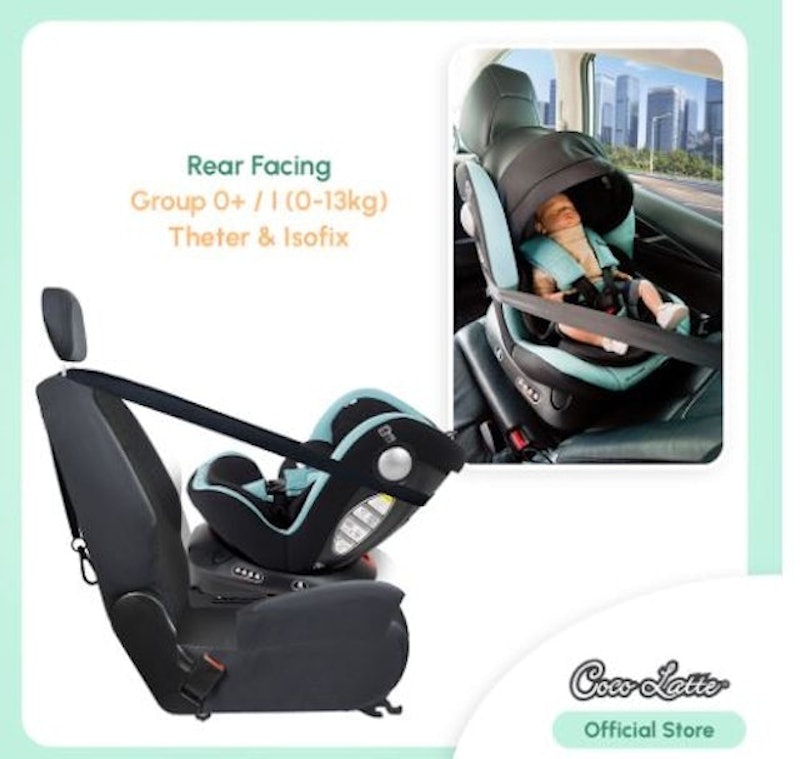 360˚ Rotated Carseat 4