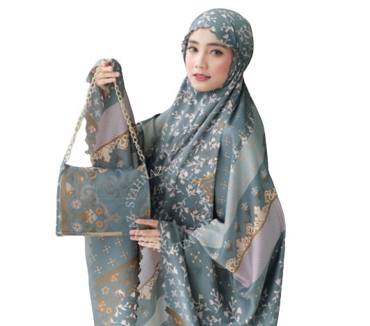 Mukena Dewasa Daily 2in1 Syahnaz Hawa Series 4