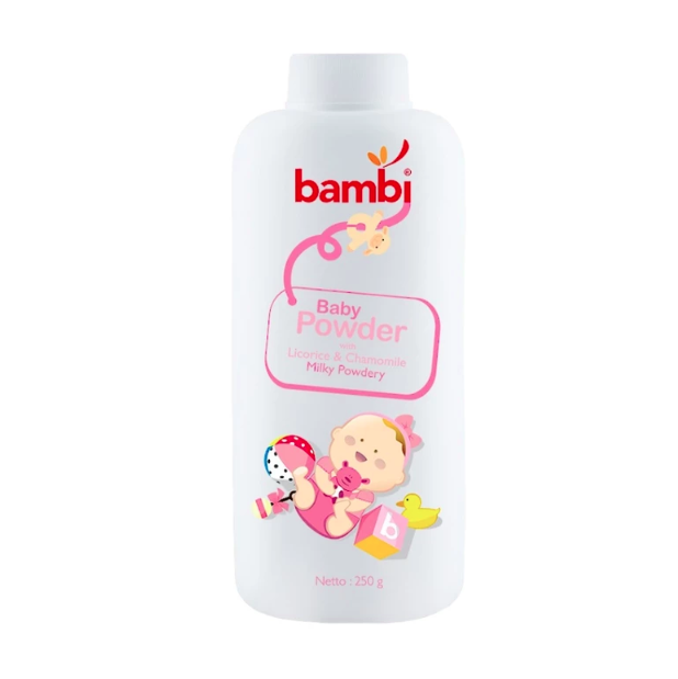 Bambi Baby Powder Pink Milky Powdery