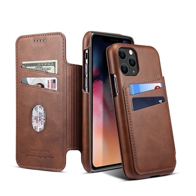 Suteni  Leather Flip Case  iPhone 11 Pro Max 