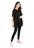 10 Rekomendasi Kaos Polos Hitam Wanita Terbaik 1
