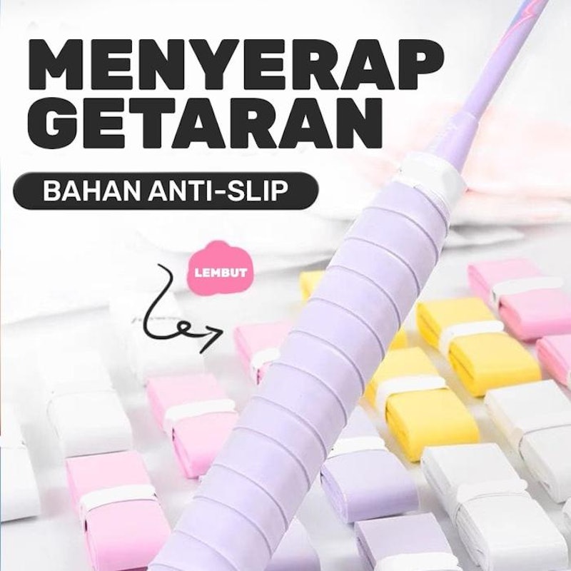 BBAK Grip Raket Karet Badminton 2
