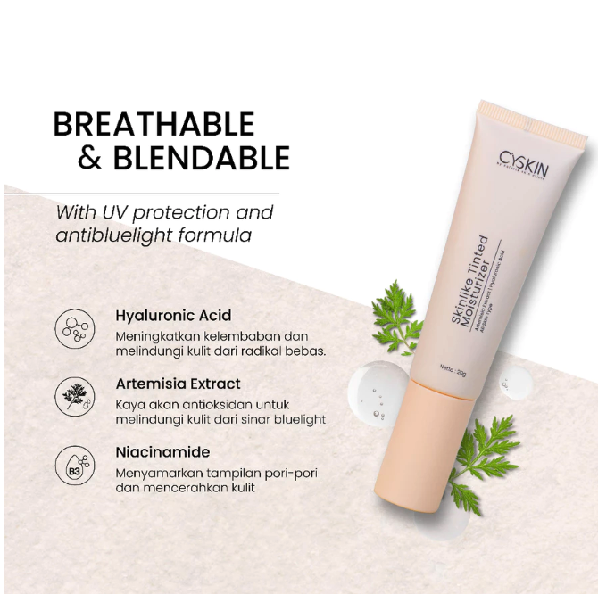 Calysta Skin Clinic Cyskin Skinlike Tinted Moisturizer