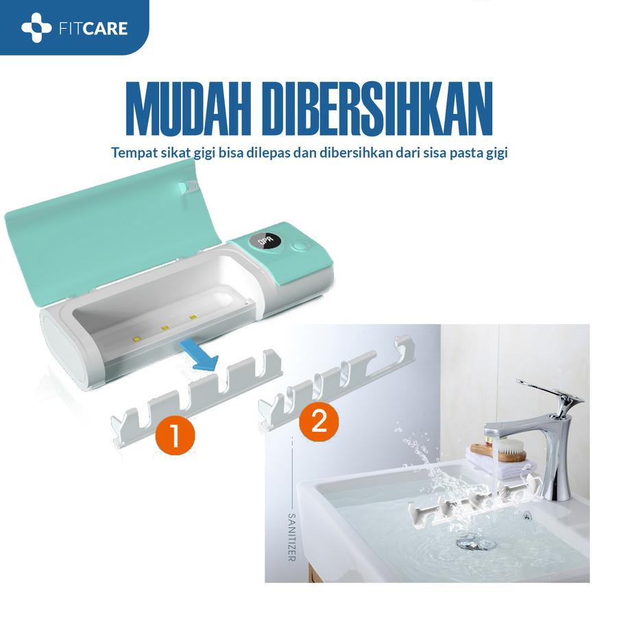  Fitcare UV Toothbrush Sterilizer Family Size