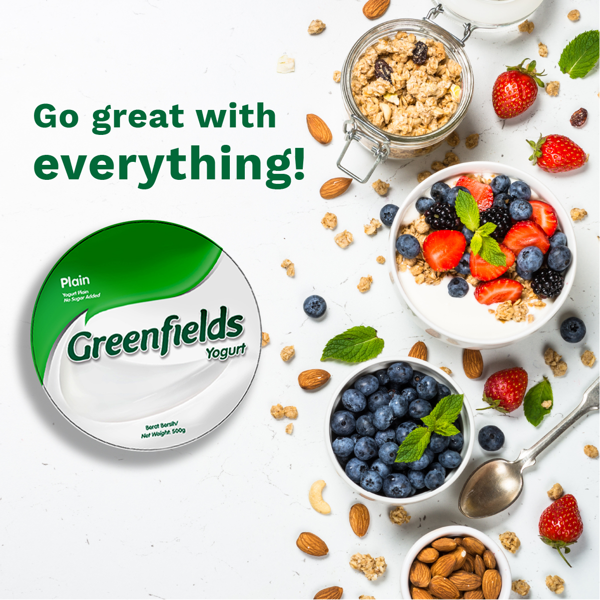 Greenfields Plain Yoghurt 