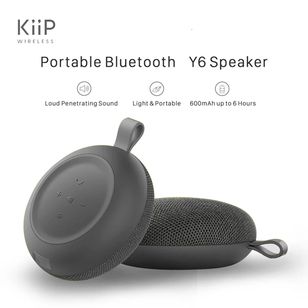 Kiip Kiip Indonesia KiiP Wireless Round Bluetooth Speaker Y6