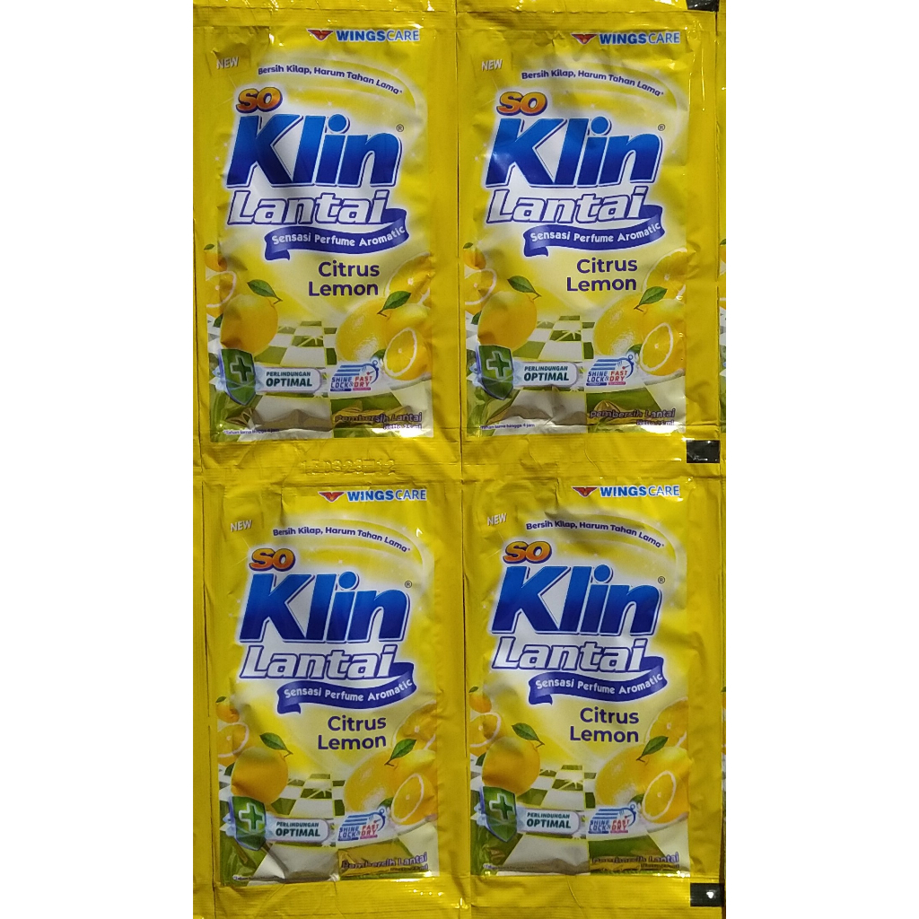 Wings SoKlin Pembersih Lantai Sachet