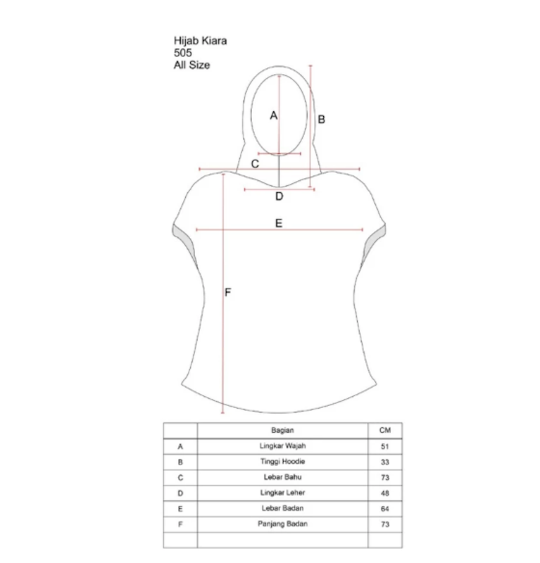Duraking Hijab Sports Kiara 5