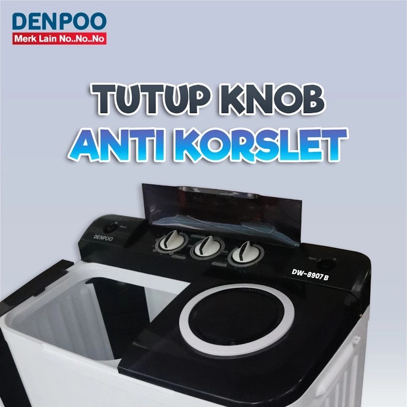 Denpoo Mesin Cuci 2 Tabung 4