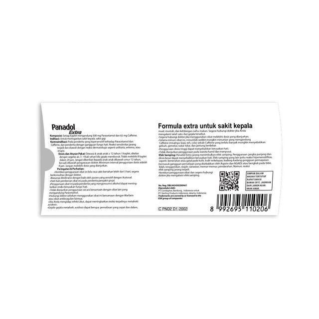 GlaxoSmithKline (GSK) Panadol Extra