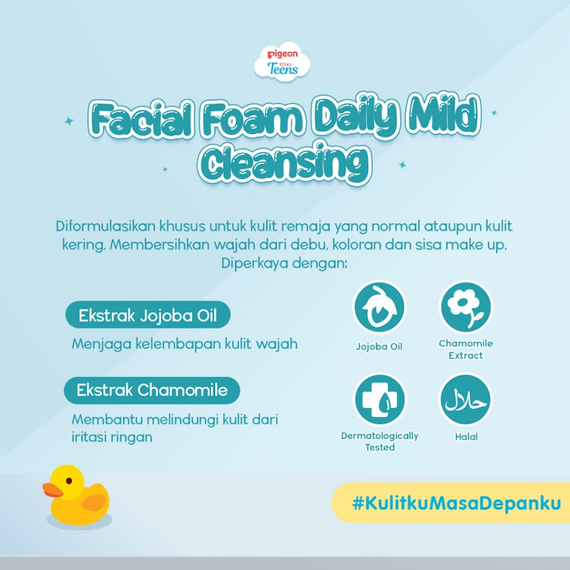 Teens Facial Foam Daily Mild Cleansing 3