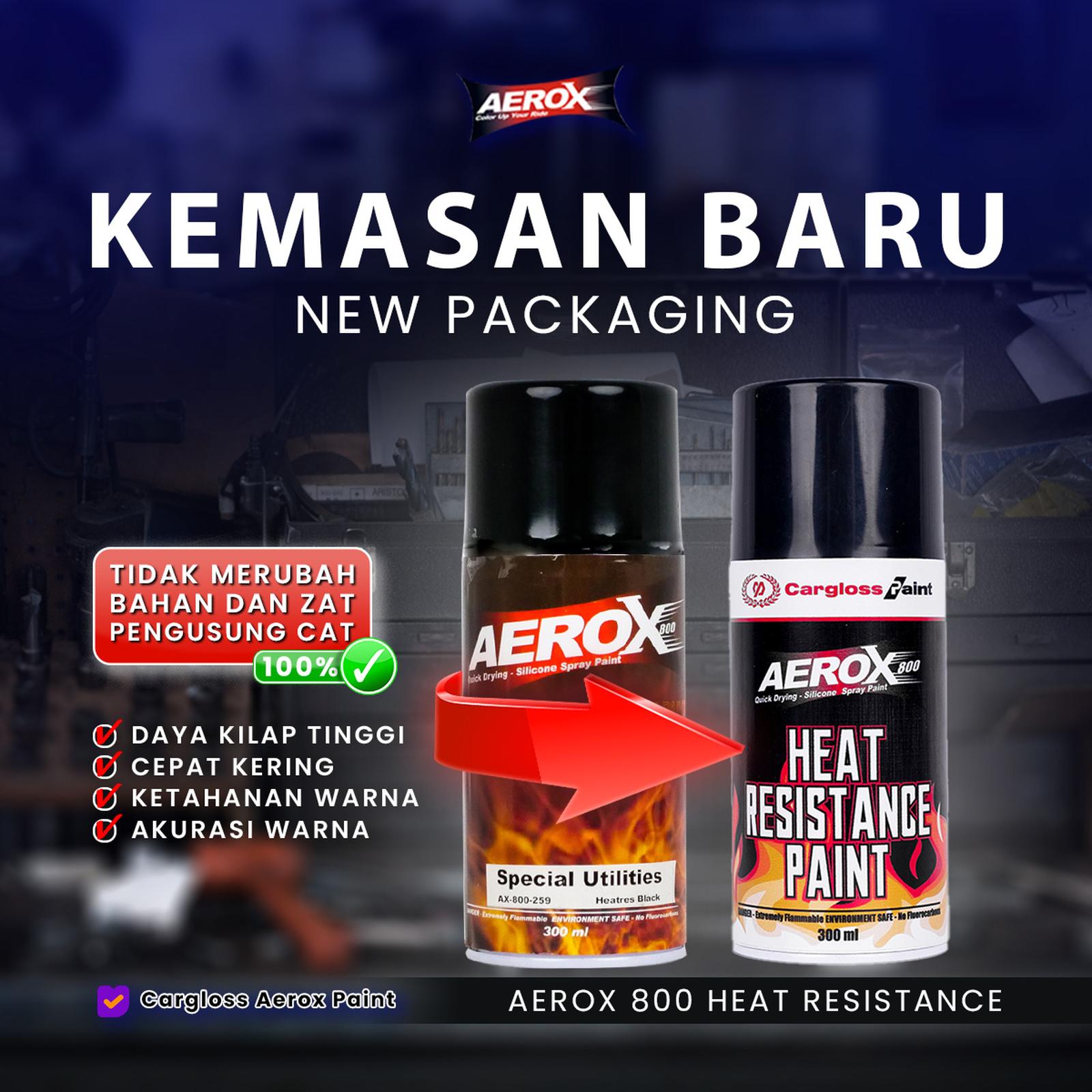  Aerox 800 Heat Resistance Black