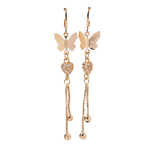 Anting Panjang Kupu-kupu  ｜ Y392