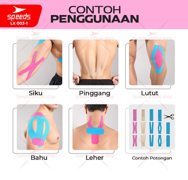 Speeds Speeds Kinesiology Tape