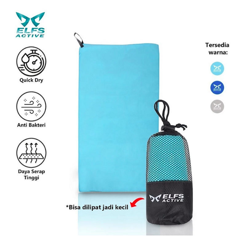 Elfs Active Handuk Microfiber Quick Dry 5