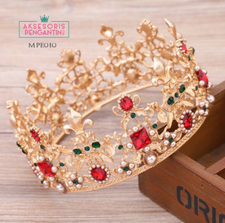  Crown Wedding Mahkota Full Round