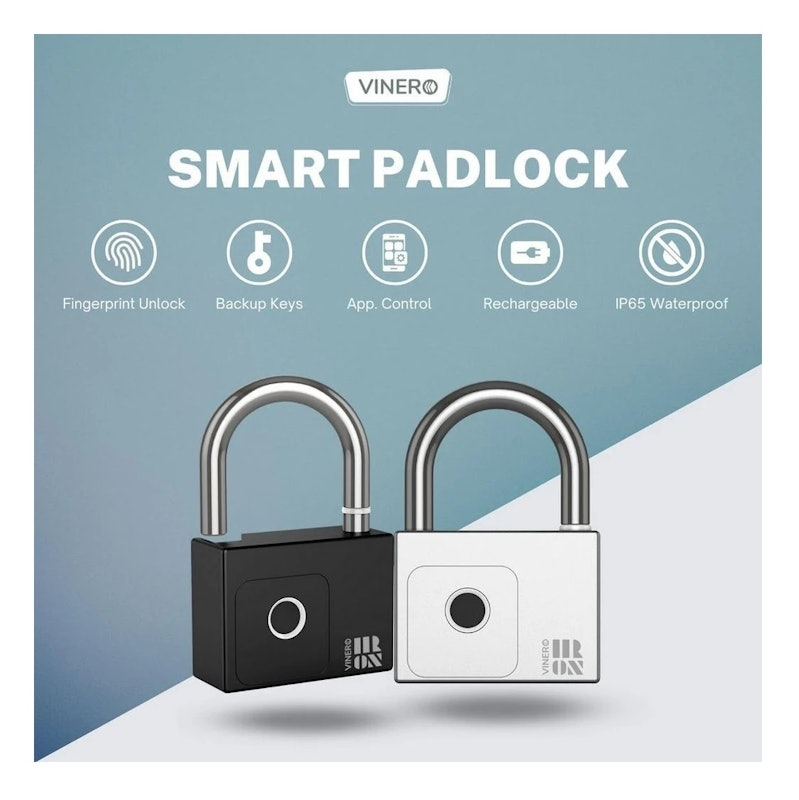 Vinero Iron Smart Padlock 5