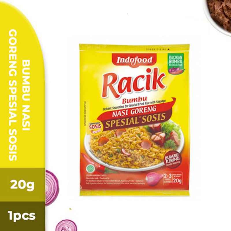 Indofood Bumbu Racik Nasi Goreng Spesial Sosis 2