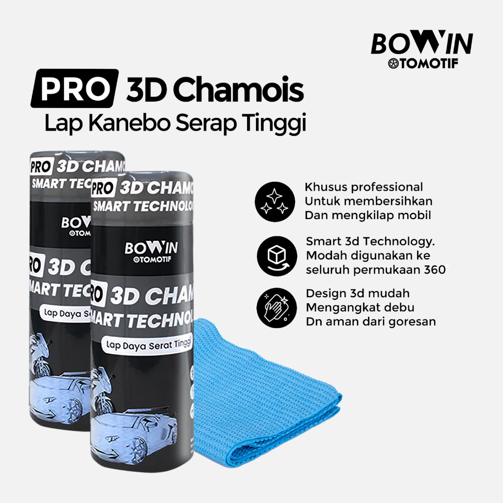 Bowin Indonesia Global Bowin Pro 3D Chamois Smart Technology Regular Size