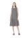 This Is April Pandora Polkadot Midi Black Dress 1