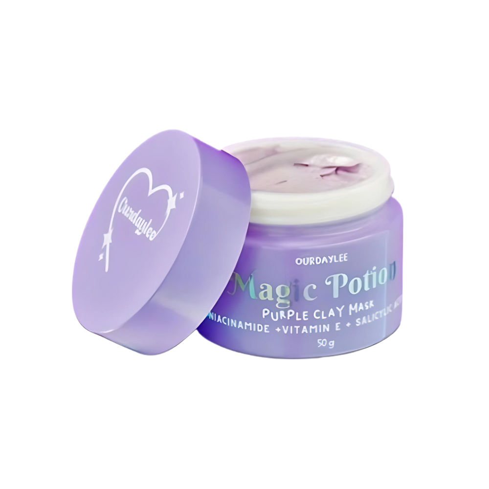Ourdaylee The Mighty Lilac Magic Potion Clay Mask
