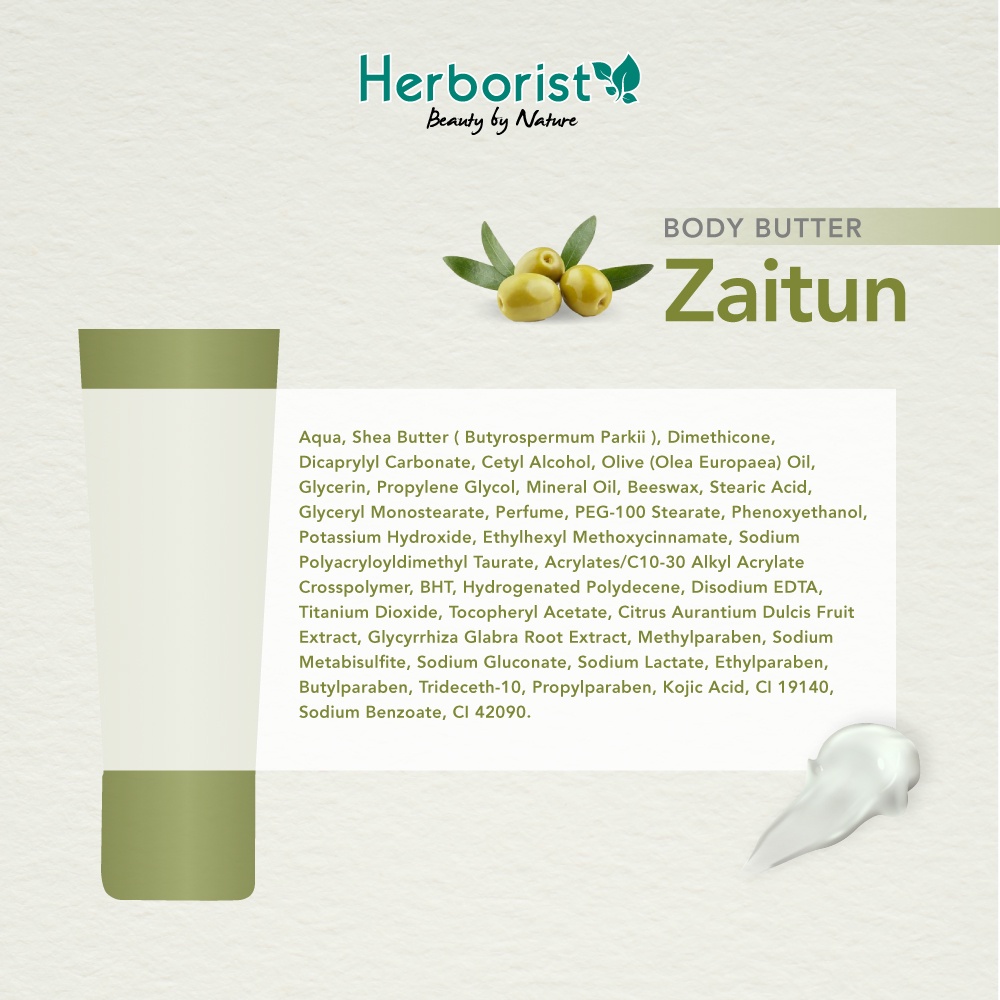 Victoria Care Indonesia Herborist Body Butter Zaitun