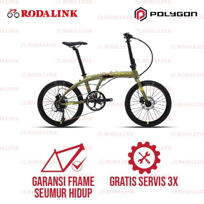 Insera Sena Polygon Urbano 5 Folding Bike