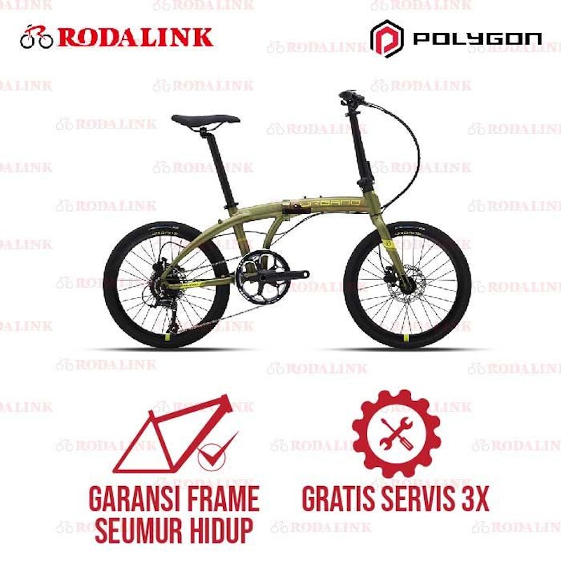 Polygon Urbano 5 Folding Bike 5