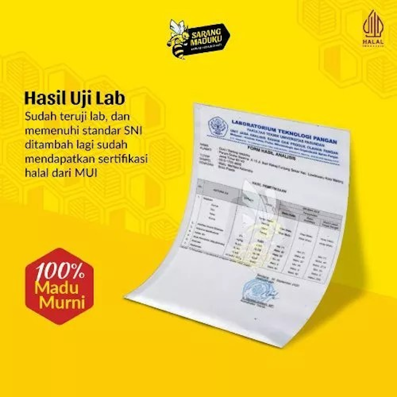 Sarang Maduku Raw Honey Sumatera 4