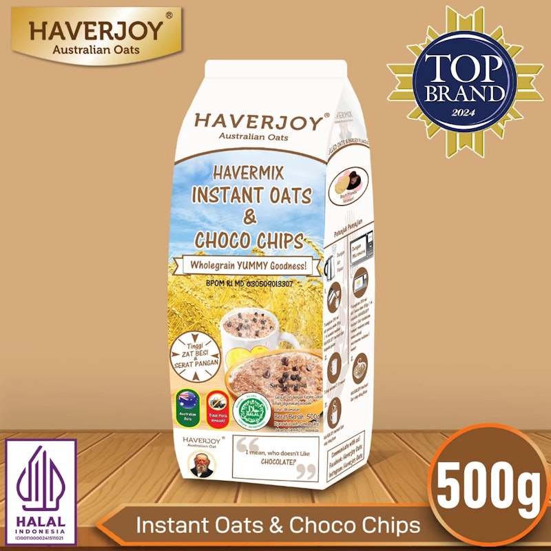 Haverjoy Havermix Instant Oats & Choco Chips 3