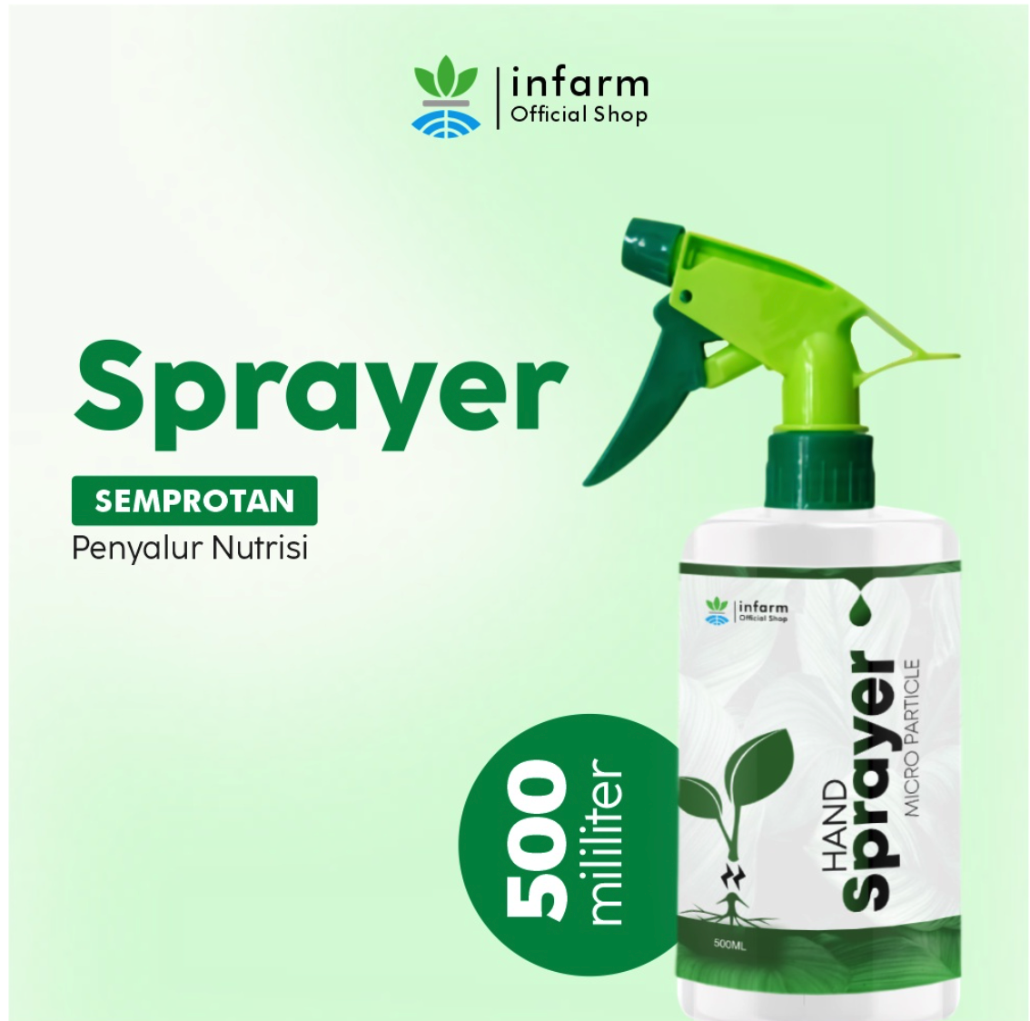  INFARM Hand Sprayer Micro Particle