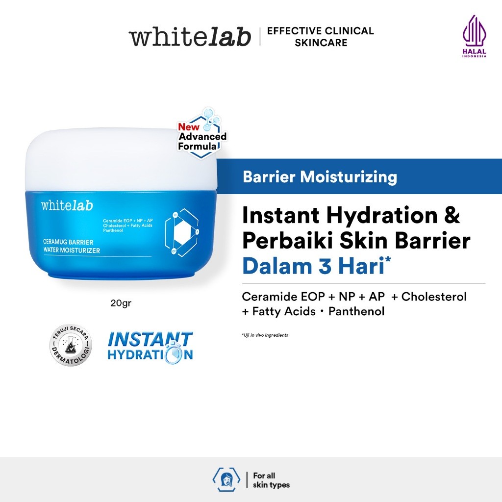 Natura Deca Kosmetika Whitelab Ceramug Barrier Water Moisturizer