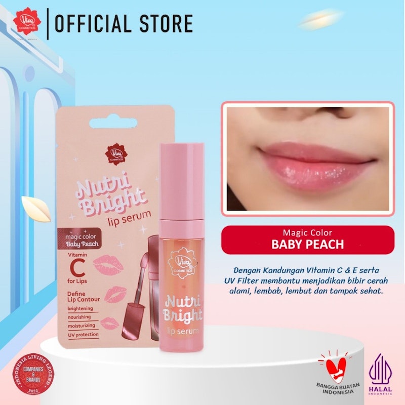 Nutri Bright Lip Serum Baby Peach 3