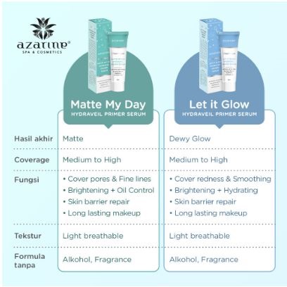 Wahana Kosmetika Indonesia Azarine® Hydraveil Primer Serum Matte My Day 