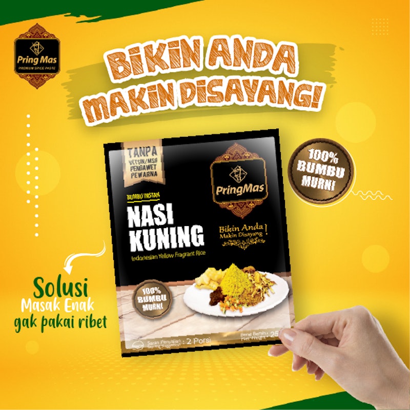 Pring Mas Bumbu Instan Nasi Kuning