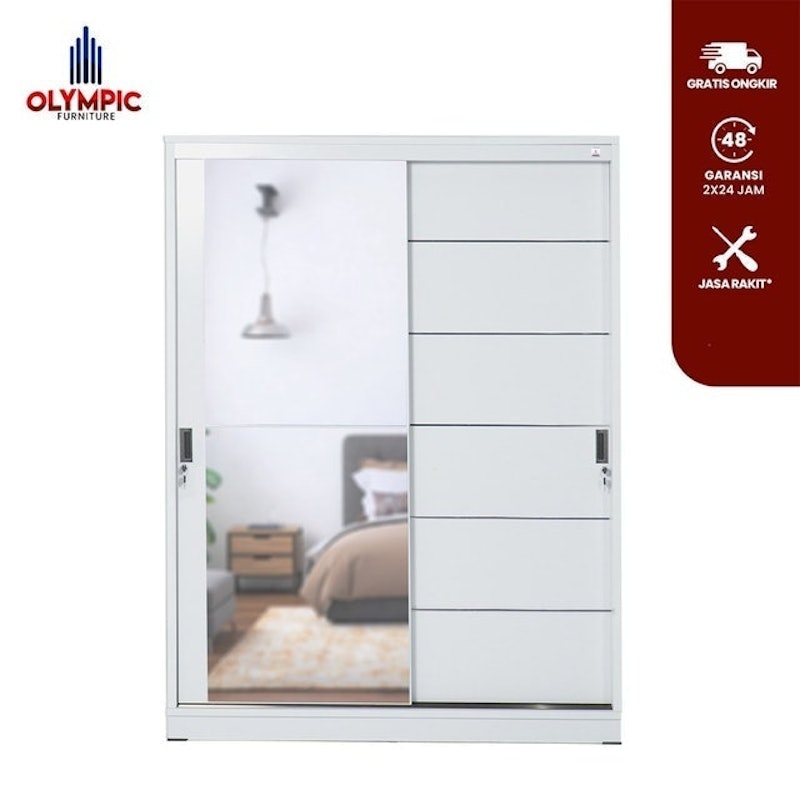 Lemari Pakaian Sliding WSD PALAZIO 2