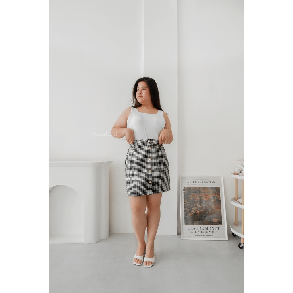 Houndstooth Skirt