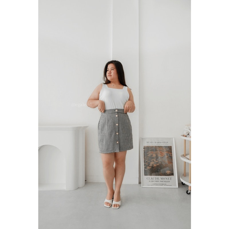 Houndstooth Skirt 2