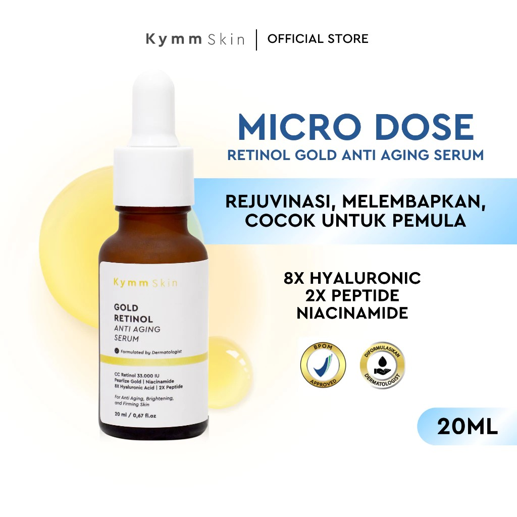 Beautyverse Group KYMM SKIN Gold Retinol Anti Aging Serum