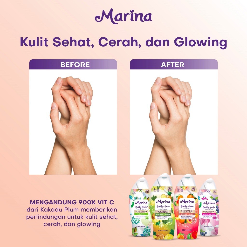 Tempo Scan Pacific Marina Body Serum Healthy Booster Kakadu-C