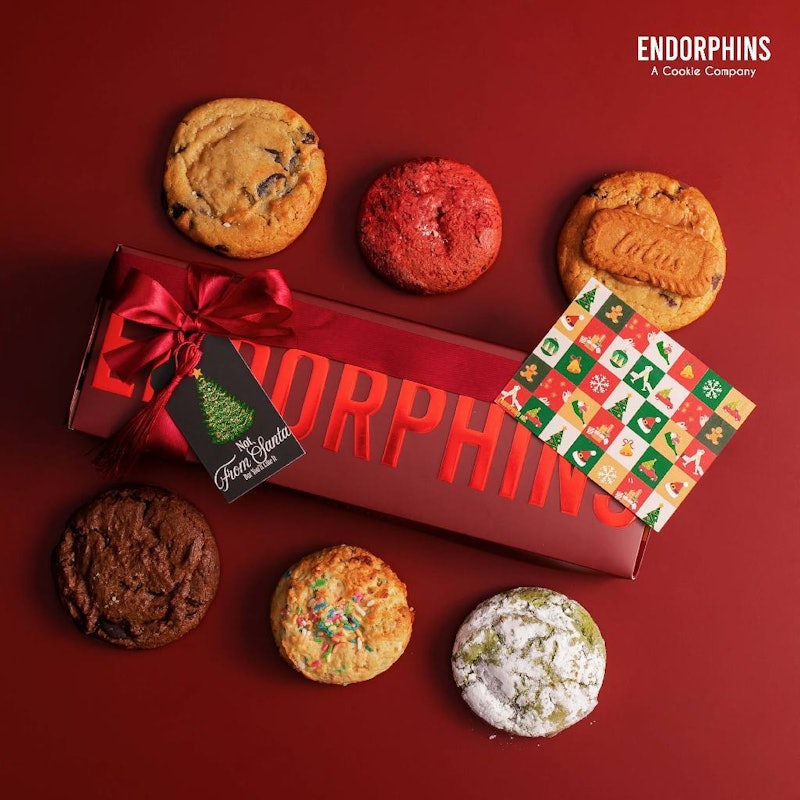 Endorphins' Christmas & New Year Hampers Box of 6 Cookies 1