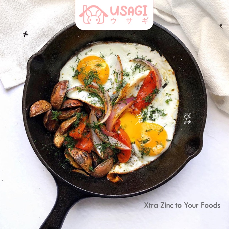  Usagi Cast Iron Fry Pan Skillet 