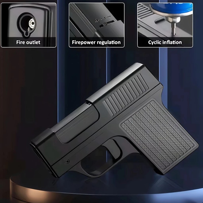 Kotak Rokok Korek Api Model Pistol 4