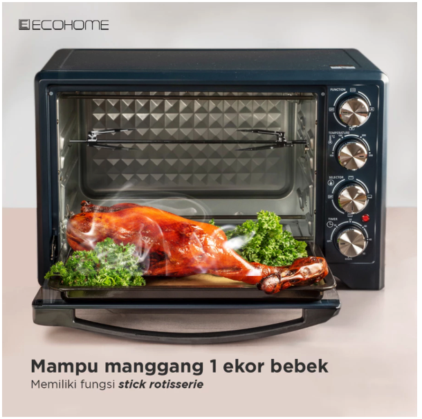 Ecohome Indonesia Ecohome Oven Platinum Series with Air Fryer and Rotisserie  EOP-888