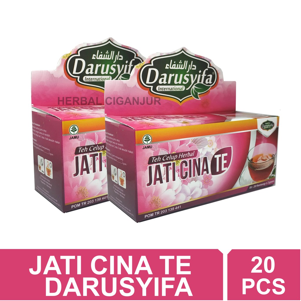 Darusyifa Teh Celup Herbal Jati Cina 4