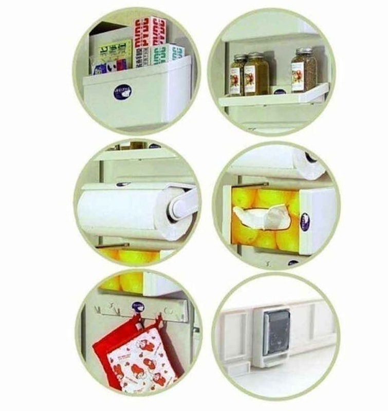 Rak Bumbu Dapur Magnet Serbaguna 2