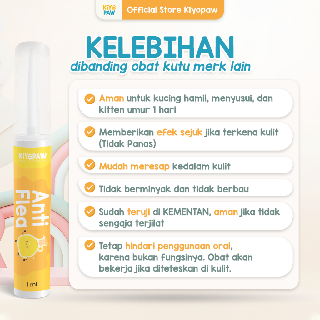  Kiyopaw Anti Flea