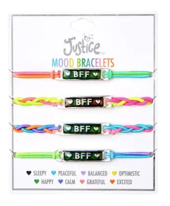 Gelang Elastis Motif Rainbow BFF Isi 4 1