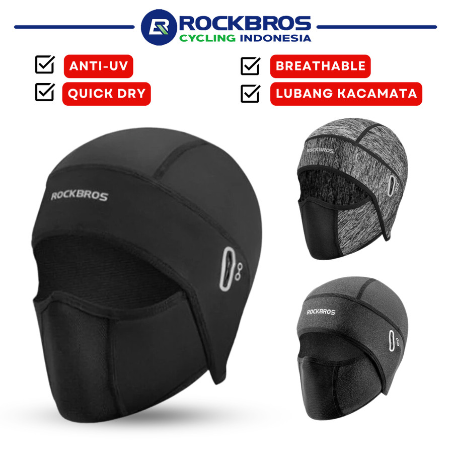 Rockbros Cycling Indonesia ROCKBROS Masker Balaclava Anti UV LF8464